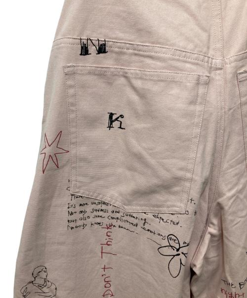 Knuth Marf（クヌースマーフ）Knuth Marf (クヌースマーフ) high waist tattoo pants ピンク サイズ:Sの古着・服飾アイテム