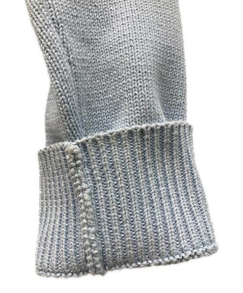 DAIRIKU（ダイリク）DAIRIKU (ダイリク) ビジュー クロス タイト ニット ブルー サイズ:Mの古着・服飾アイテム