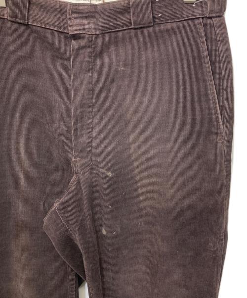 Dickies（ディッキーズ）Dickies (ディッキーズ) チビタグ コーデュロイパンツ ブラウン サイズ:33の古着・服飾アイテム