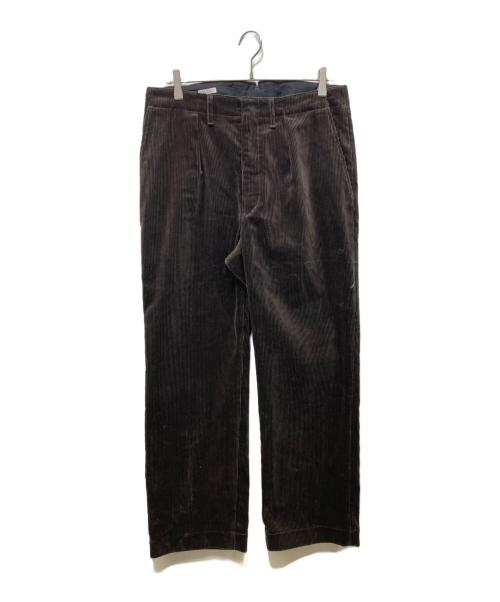 PHIGVEL（フィグベル）PHIGVEL (フィグベル) CORDUROY TROUSERS ブラック サイズ:3の古着・服飾アイテム