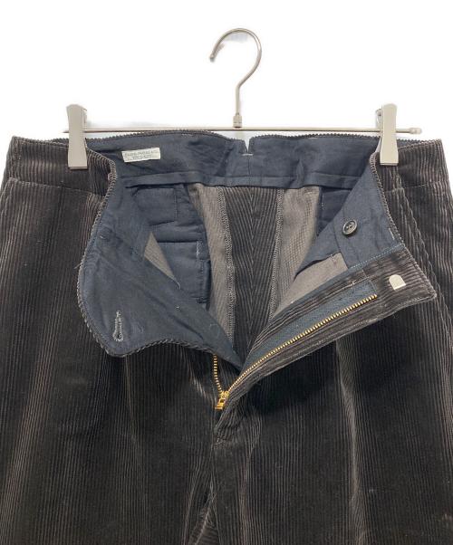 PHIGVEL（フィグベル）PHIGVEL (フィグベル) CORDUROY TROUSERS ブラック サイズ:3の古着・服飾アイテム