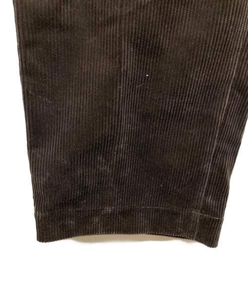 PHIGVEL（フィグベル）PHIGVEL (フィグベル) CORDUROY TROUSERS ブラック サイズ:3の古着・服飾アイテム