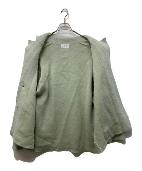 CLANE（クラネ）CLANE (クラネ) ANGOLA TAILORED KNIT JACKET グリーン サイズ:2の古着・服飾アイテム