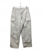 ATONエイトン）の古着「ニドムウェザーイージーカーゴパンツ」｜ホワイト