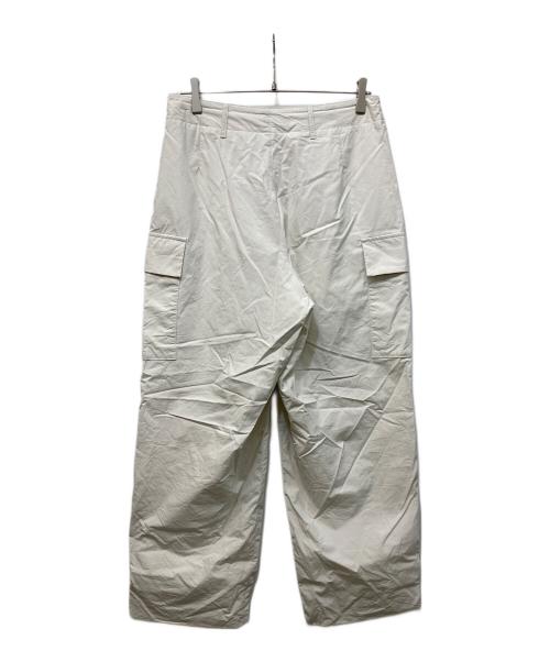 ATON（エイトン）ATON (エイトン) ニドムウェザーイージーカーゴパンツ ホワイト サイズ:02の古着・服飾アイテム