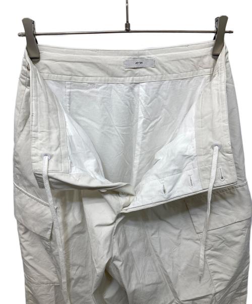 ATON（エイトン）ATON (エイトン) ニドムウェザーイージーカーゴパンツ ホワイト サイズ:02の古着・服飾アイテム