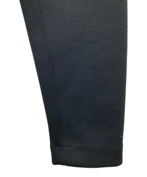 quaranciel（カランシエル）quaranciel (カランシエル) ジャージー テーラード ダブル ジャケット ネイビー サイズ:38の古着・服飾アイテム