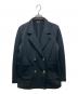 quaranciel（カランシエル）の古着「ジャージー テーラード ダブル ジャケット」｜ネイビー