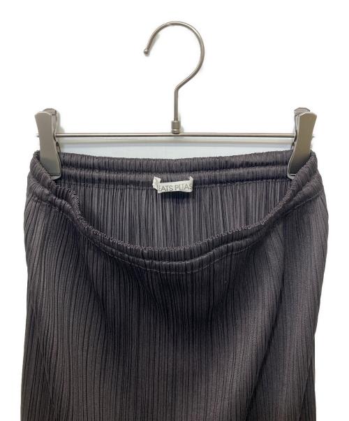 PLEATS PLEASE（プリーツプリーズ）PLEATS PLEASE (プリーツプリーズ) プリーツロングスカート グレー サイズ:2の古着・服飾アイテム