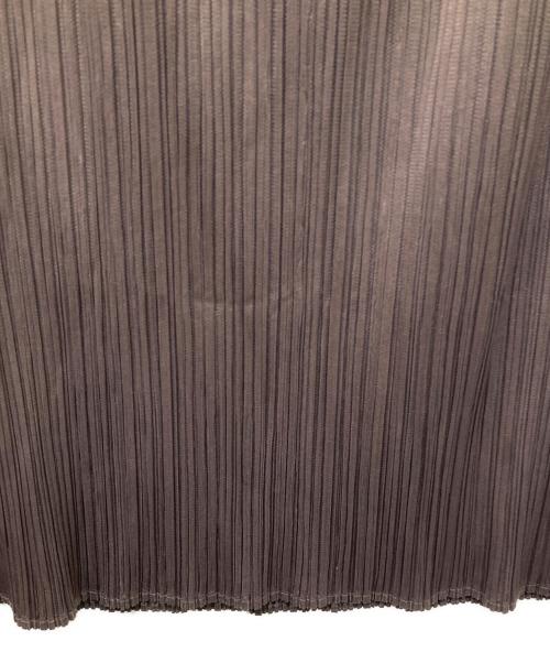PLEATS PLEASE（プリーツプリーズ）PLEATS PLEASE (プリーツプリーズ) プリーツロングスカート グレー サイズ:2の古着・服飾アイテム