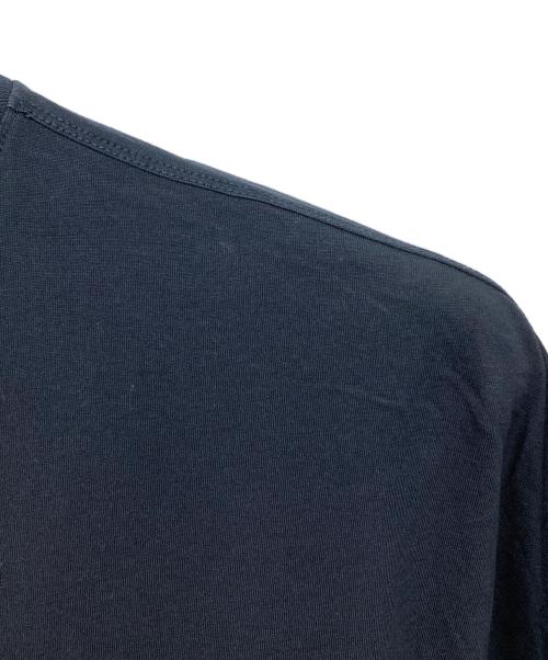 JIL SANDER（ジルサンダー）JIL SANDER (ジルサンダー) モックネックオーバーサイズTシャツ ブラック サイズ:Sの古着・服飾アイテム