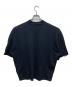 JIL SANDER (ジルサンダー) モックネックオーバーサイズTシャツ ブラック サイズ:S：11000円