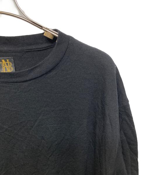 BATONER（バトナ―）BATONER (バトナ―) ウールクルーネックTシャツ ブラック サイズ:Lの古着・服飾アイテム