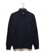 STONE ISLANDストーンアイランド）の古着「Half zip pullover knit」｜ネイビー
