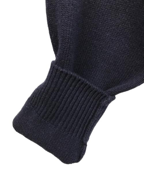 STONE ISLAND（ストーンアイランド）STONE ISLAND (ストーンアイランド) Half zip pullover knit ネイビー サイズ:XLの古着・服飾アイテム