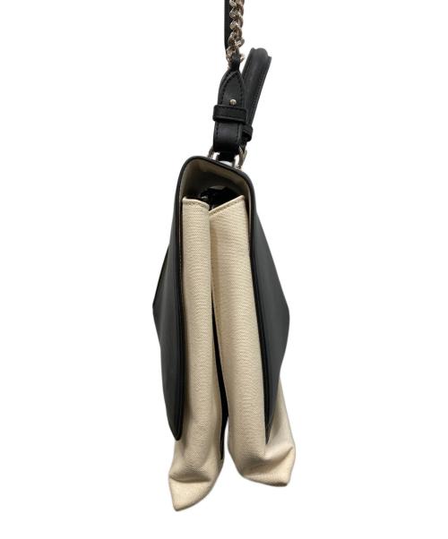 JIL SANDER（ジルサンダー）JIL SANDER (ジルサンダー) VIEW BAG アイボリー×ブラックの古着・服飾アイテム