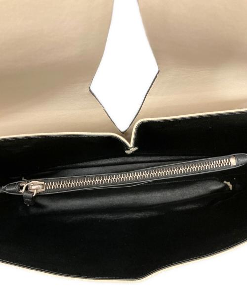 JIL SANDER（ジルサンダー）JIL SANDER (ジルサンダー) VIEW BAG アイボリー×ブラックの古着・服飾アイテム