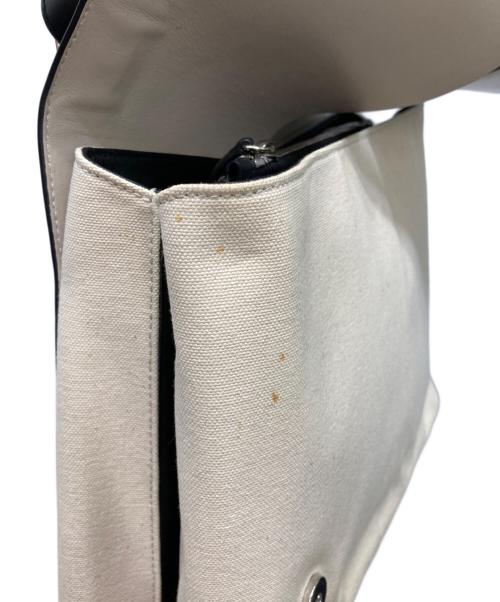 JIL SANDER（ジルサンダー）JIL SANDER (ジルサンダー) VIEW BAG アイボリー×ブラックの古着・服飾アイテム