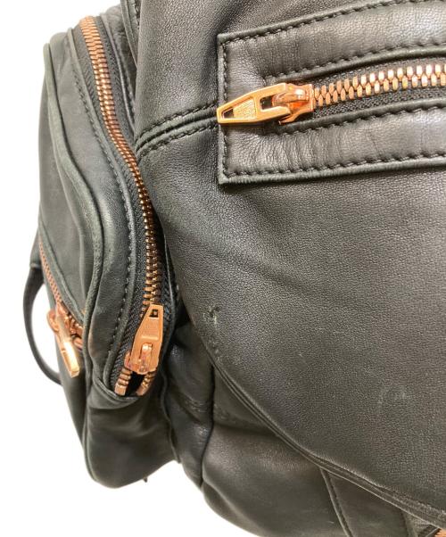 ALEXANDER WANG（アレキサンダー・ワン）ALEXANDER WANG (アレキサンダーワン) レザーバックパック ブラックの古着・服飾アイテム