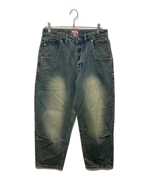 starteam（スターチーム）STARTEAM (スターチーム) WASHED STAR JEANS グレー サイズ:30の古着・服飾アイテム