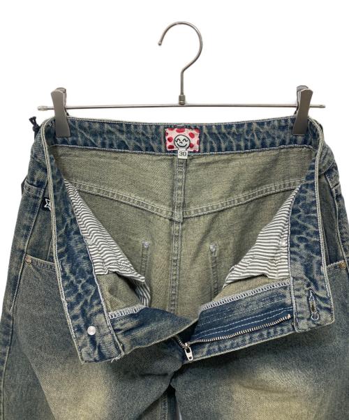 starteam（スターチーム）STARTEAM (スターチーム) WASHED STAR JEANS グレー サイズ:30の古着・服飾アイテム