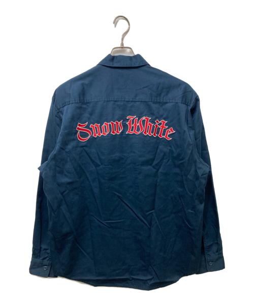 SUPREME（シュプリーム）SUPREME (シュプリーム) Snow White Work Shirt ネイビー サイズ:Mの古着・服飾アイテム