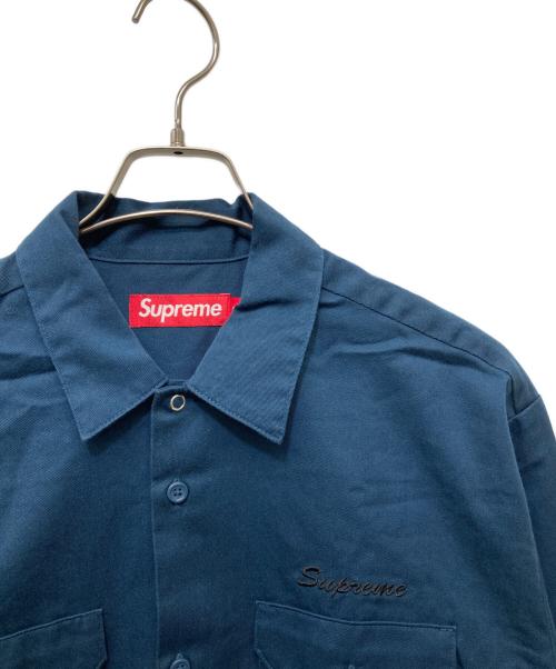 SUPREME（シュプリーム）SUPREME (シュプリーム) Snow White Work Shirt ネイビー サイズ:Mの古着・服飾アイテム