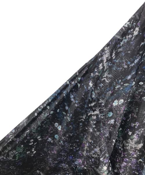 LAD MUSICIAN（ラッドミュージシャン）LAD MUSICIAN (ラッドミュージシャン) INKJET SMALL FLOWER MOUNTAIN PARKA ネイビー サイズ:44の古着・服飾アイテム