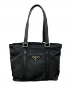 PRADAプラダ）の古着「ナイロントートバッグ」｜ブラック