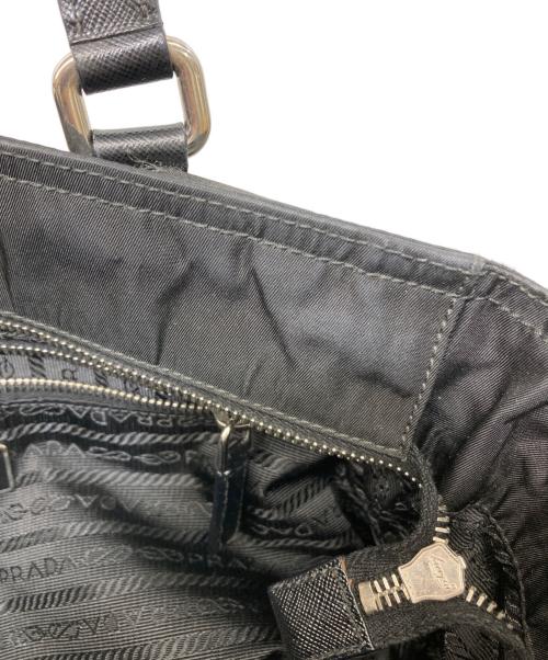 PRADA（プラダ）PRADA (プラダ) ナイロントートバッグ ブラックの古着・服飾アイテム