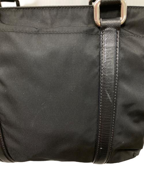PRADA（プラダ）PRADA (プラダ) ナイロントートバッグ ブラックの古着・服飾アイテム