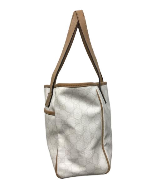 GUCCI（グッチ）GUCCI (グッチ) ハンドバッグ ホワイトの古着・服飾アイテム