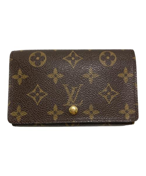 LOUIS VUITTON（ルイ ヴィトン）LOUIS VUITTON (ルイ ヴィトン) 2つ折り財布 ブラウンの古着・服飾アイテム