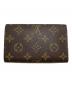 LOUIS VUITTON (ルイ ヴィトン) 2つ折り財布 ブラウン：18000円