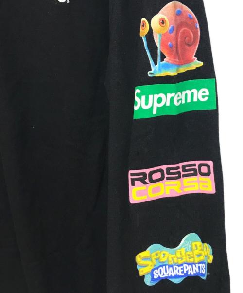SUPREME（シュプリーム）Supreme (シュプリーム) Sponge Bob Castelli L/S ブラック サイズ:Mの古着・服飾アイテム
