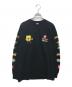 Supreme（シュプリーム）の古着「Sponge Bob Castelli L/S」｜ブラック