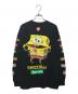 Supreme (シュプリーム) Sponge Bob Castelli L/S ブラック サイズ:M：13000円