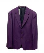 WACKO MARIA×DORMEUILワコマリア×ドーメル）の古着「SINGLE BREASTED JACKET」｜パープル
