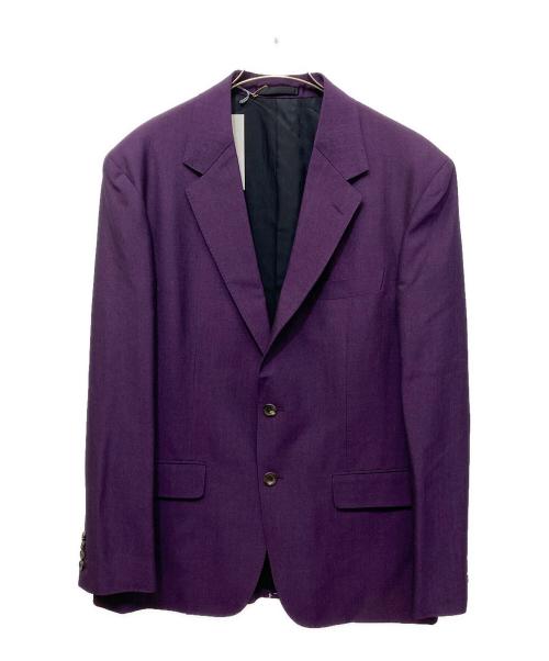 WACKO MARIA（ワコマリア）WACKO MARIA (ワコマリア) DORMEUIL (ドーメル) SINGLE BREASTED JACKET パープル サイズ:XLの古着・服飾アイテム