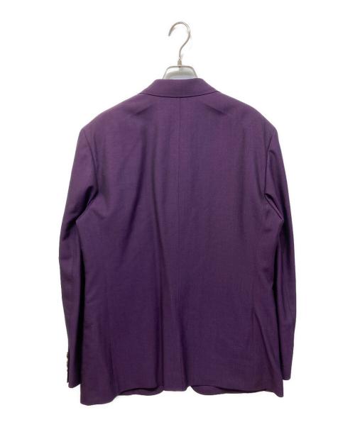 WACKO MARIA（ワコマリア）WACKO MARIA (ワコマリア) DORMEUIL (ドーメル) SINGLE BREASTED JACKET パープル サイズ:XLの古着・服飾アイテム