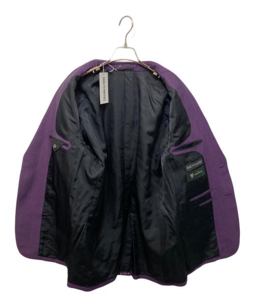 WACKO MARIA（ワコマリア）WACKO MARIA (ワコマリア) DORMEUIL (ドーメル) SINGLE BREASTED JACKET パープル サイズ:XLの古着・服飾アイテム