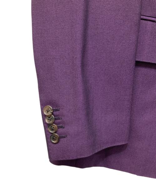 WACKO MARIA（ワコマリア）WACKO MARIA (ワコマリア) DORMEUIL (ドーメル) SINGLE BREASTED JACKET パープル サイズ:XLの古着・服飾アイテム