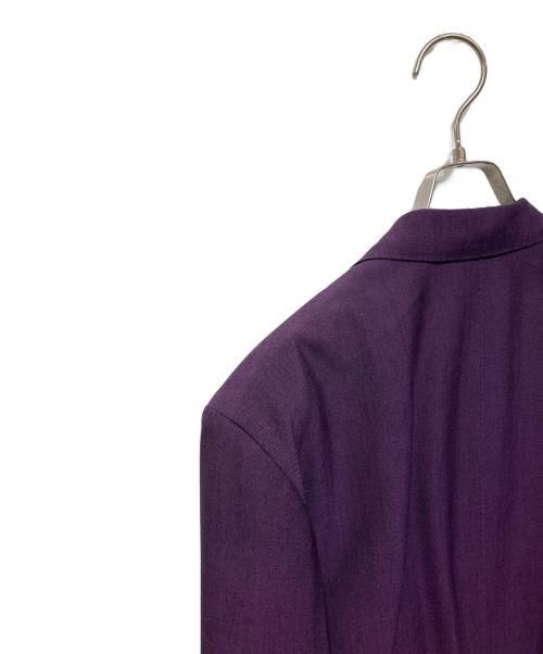 WACKO MARIA（ワコマリア）WACKO MARIA (ワコマリア) DORMEUIL (ドーメル) SINGLE BREASTED JACKET パープル サイズ:XLの古着・服飾アイテム