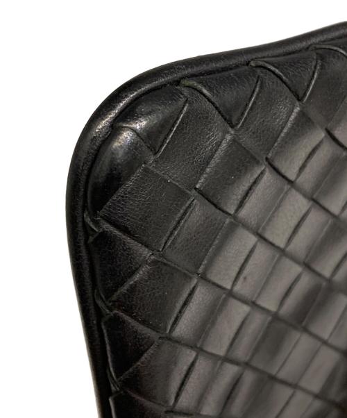 BOTTEGA VENETA（ボッテガベネタ）BOTTEGA VENETA (ボッテガベネタ) イントレチャートコインケース ブラックの古着・服飾アイテム