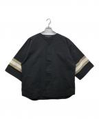 SASQUATCHfabrix.サスクワッチファブリックス）の古着「XXXL BASEBALL SHIRT」｜ブラック