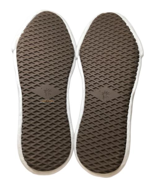 MIHARA YASUHIRO（ミハラヤスヒロ）MIHARA YASUHIRO (ミハラヤスヒロ) CANVAS LOWCUT STRIPES SNEAKERS レッド サイズ:44の古着・服飾アイテム