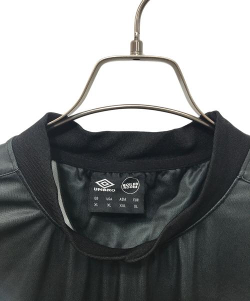 UMBRO（アンブロ）UMBRO (アンブロ) Boiler Room (ボイラールーム) Football Jersey ブラック サイズ:XLの古着・服飾アイテム