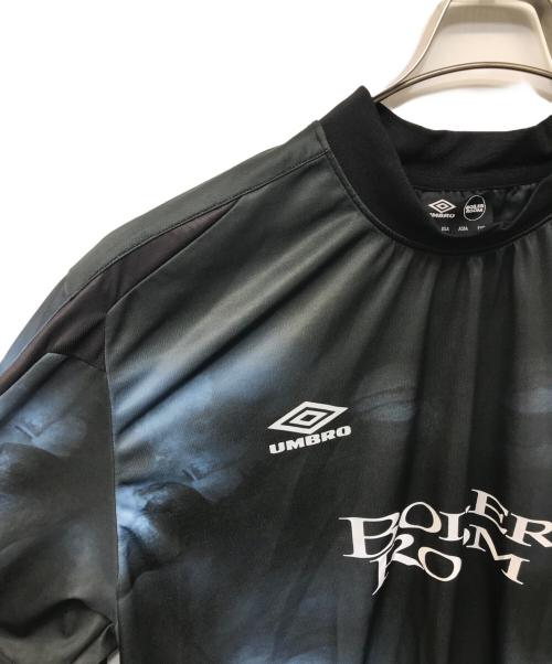 UMBRO（アンブロ）UMBRO (アンブロ) Boiler Room (ボイラールーム) Football Jersey ブラック サイズ:XLの古着・服飾アイテム