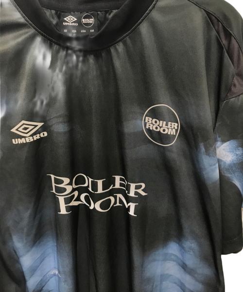 UMBRO（アンブロ）UMBRO (アンブロ) Boiler Room (ボイラールーム) Football Jersey ブラック サイズ:XLの古着・服飾アイテム