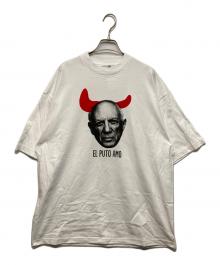 BUENA VISTA（ブエナビスタ）の古着「EL PUTO AMO Picaso Tシャツ」｜ホワイト